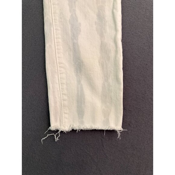 Gap Denim Womens Tie-Dye White & Light Blue True Skinny Jeans Size 10/30 - Picture 9 of 10